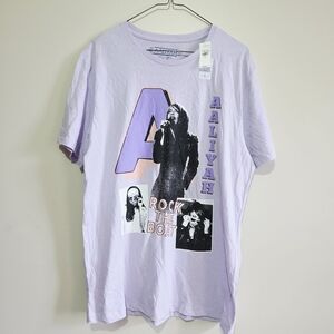 *4 for $30* Aaliyah Lavender Short Sleeve Tee